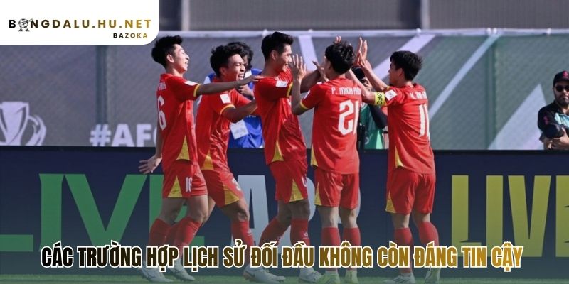 Phân tích lịch sử đối đầu trong bóng đá cần nhận diện dữ liệu cũ