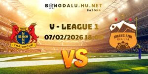 Ninh Bình Vs Hoàng Anh Gia Lai